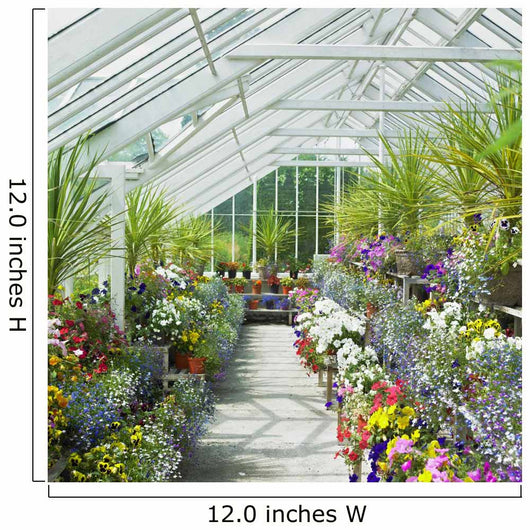 greenhouse, Birr Castle Gardens, County Offaly, Ireland Wall Mural
