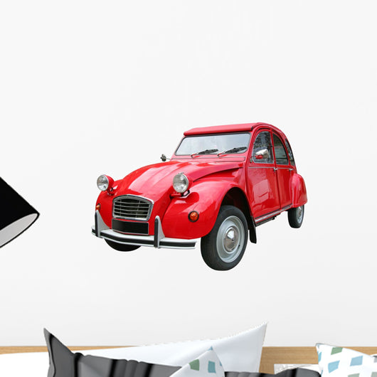 Fire Car Wall Mural