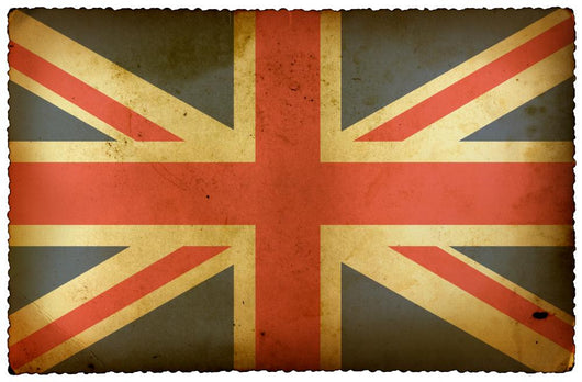 Vintage Uk Flag Wall Mural