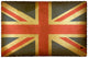 Vintage Uk Flag Wall Mural
