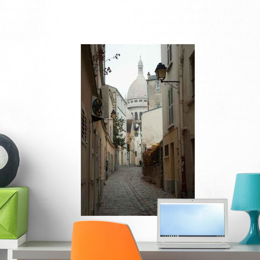 Ruelle Montmartre Paris Wall Decal
