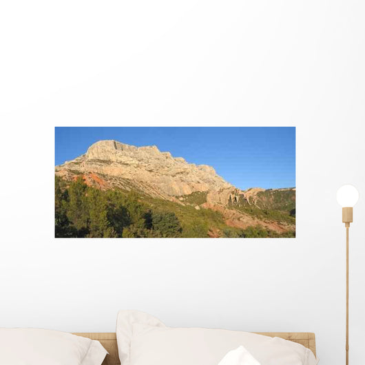 Mount Sainte Victoire Inspired Wall Decal