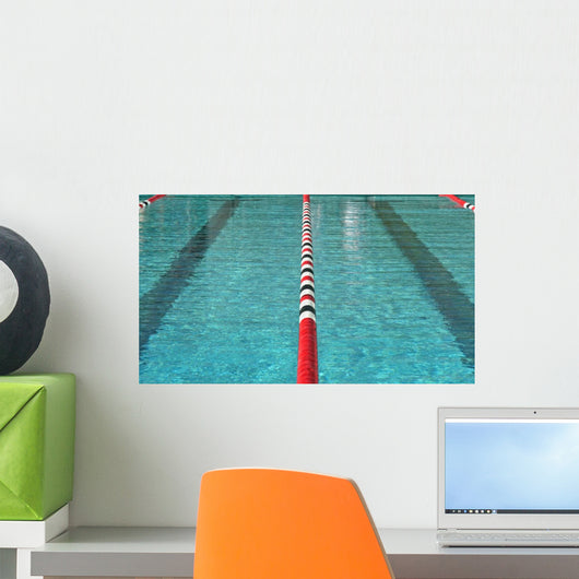 Swim Meet Wall Mural