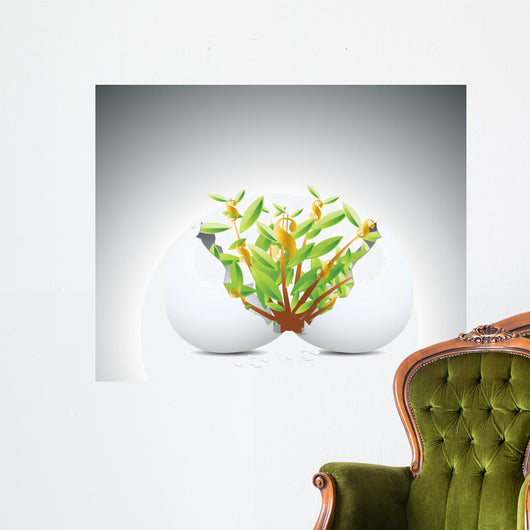 Abstract Background Wall Decal