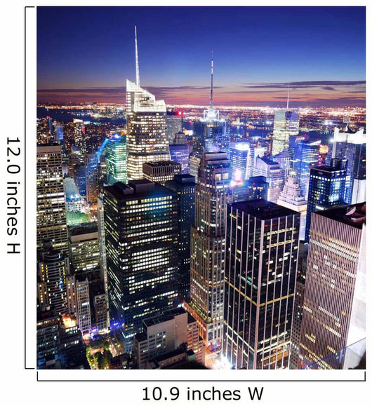 New York City Manhattan Times Square skyline Wall Mural