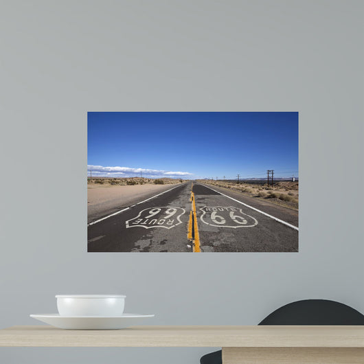 Route 66 Mojave Desert Wall Mural