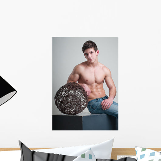 Male Model Wall Mural