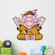 Zen Pig Wall Decal