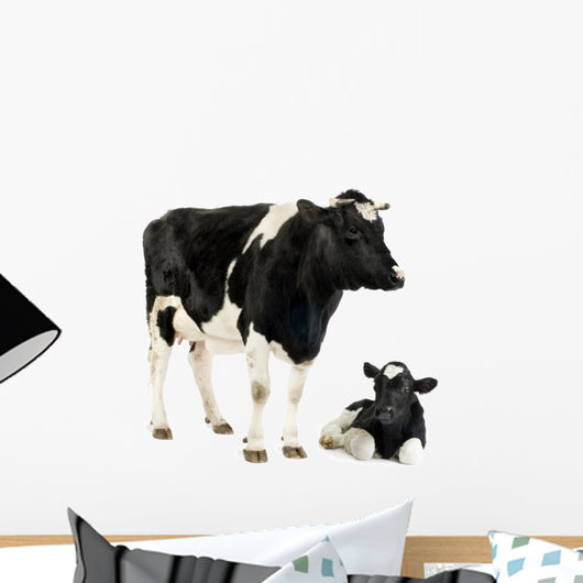 vache et son veau Wall Decal