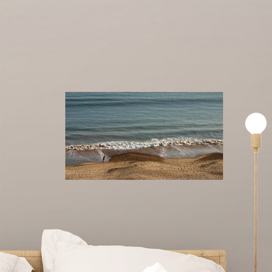 Beach Jogger Wall Mural