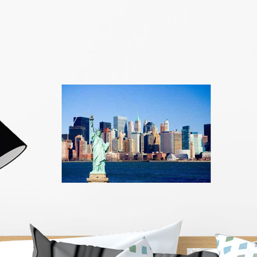 New York Harbor Wall Decal