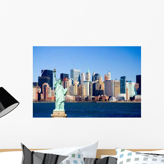 New York Harbor Wall Decal