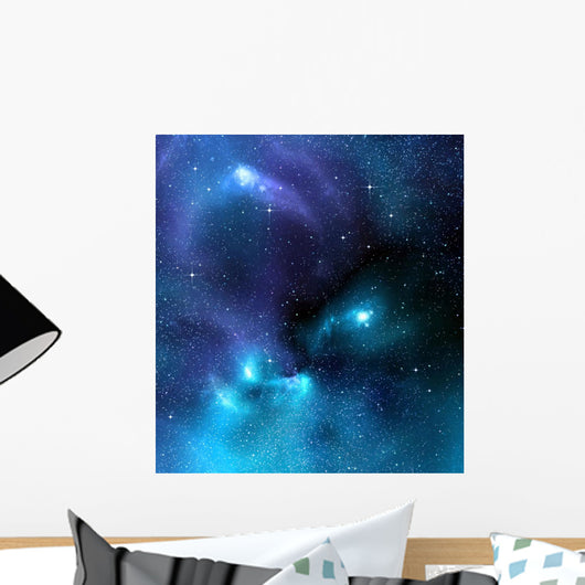 Starry Outer Space Wall Mural
