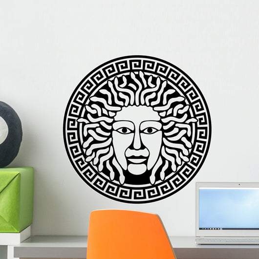 Gorgon head Medusa Wall Decal