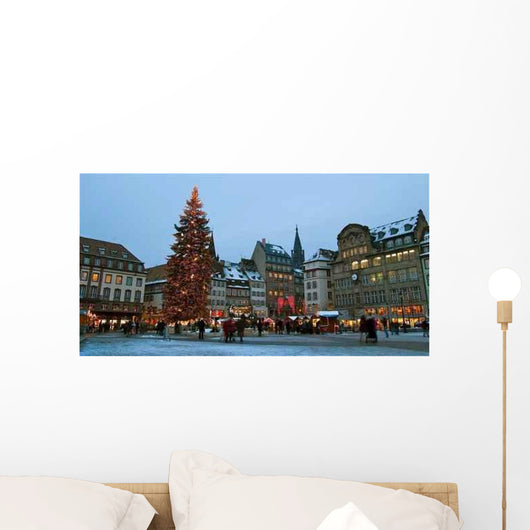 Le Marche Noel Strasbourg Wall Decal Design 3