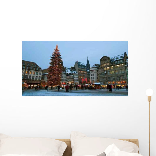Le Marche Noel Strasbourg Wall Decal Design 3