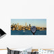 overlooking new york city Wall Mural