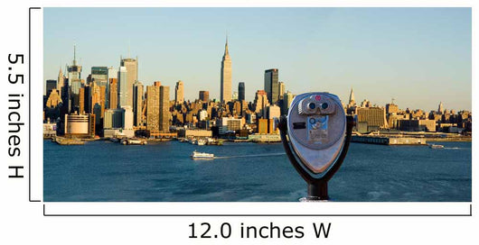 overlooking new york city Wall Mural