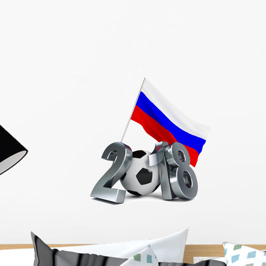 Russian football 2018 Wall Decal