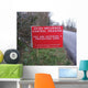 Bird Flu Warning Sign Wall Decal