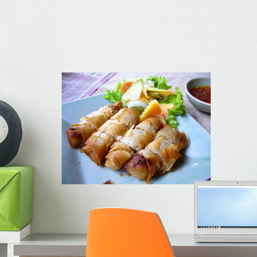 Spring Rolls Wall Mural