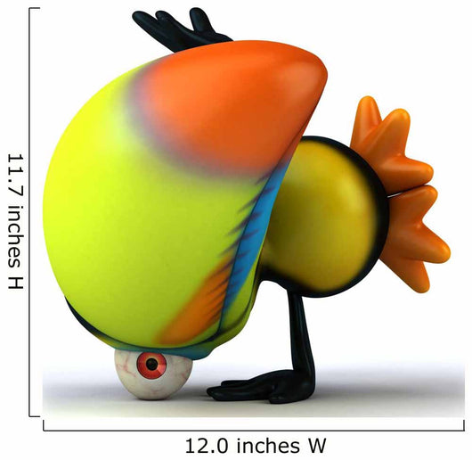 Handstand Toucan Wall Decal