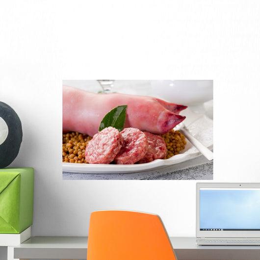 Pig Trotter-zampone Di Maiale Wall Mural