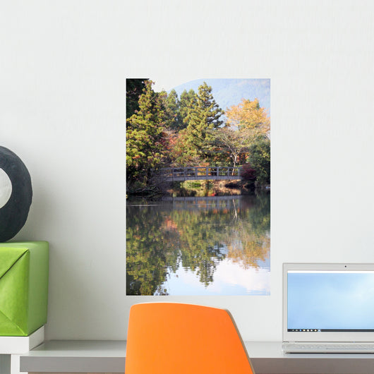 Lakeside Bridge Wall Mural