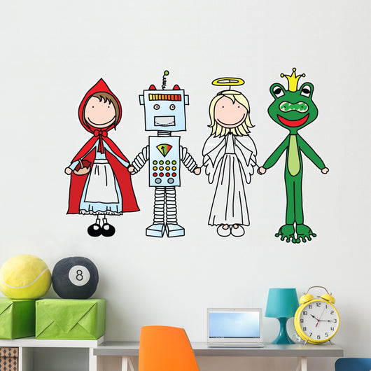 Happy Kids Wall Mural