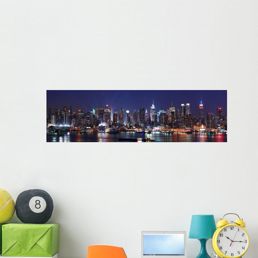 New York City skyline panorama Wall Mural