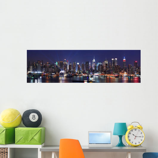 New York City skyline panorama Wall Mural