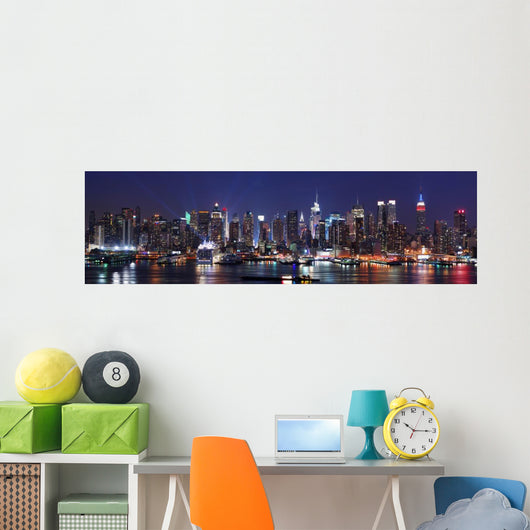 New York City skyline panorama Wall Mural