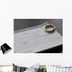 Ring and Checkbook Wall Mural