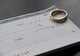 Ring and Checkbook Wall Mural