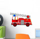 Fire Engine Wall Decal