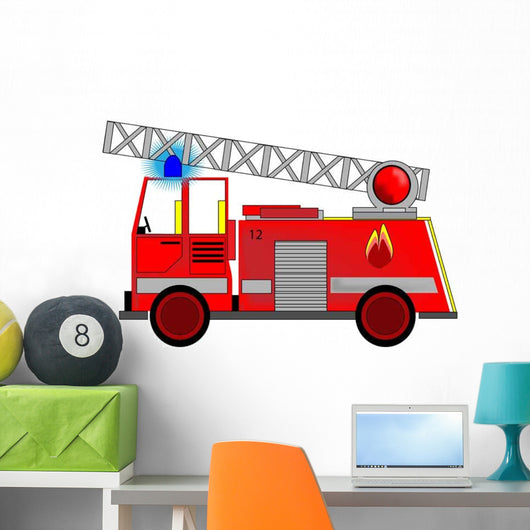 Fire Engine Wall Decal