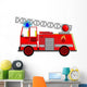 Fire Engine Wall Decal