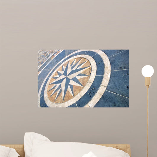 Wind Rose Wall Decal