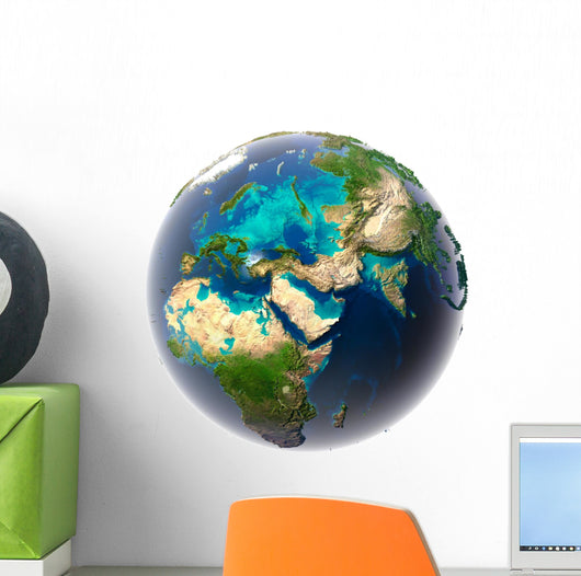Flooded Earth Wall Decal