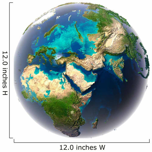 Flooded Earth Wall Decal