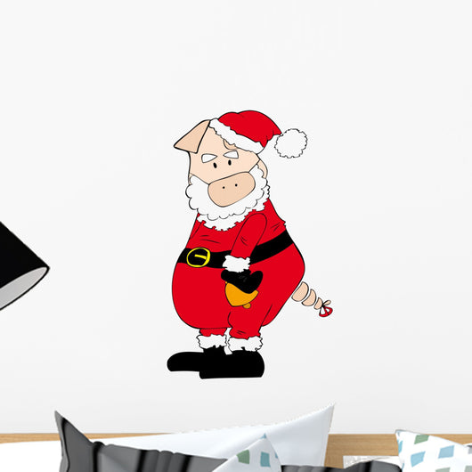 Santa Claus Pig with