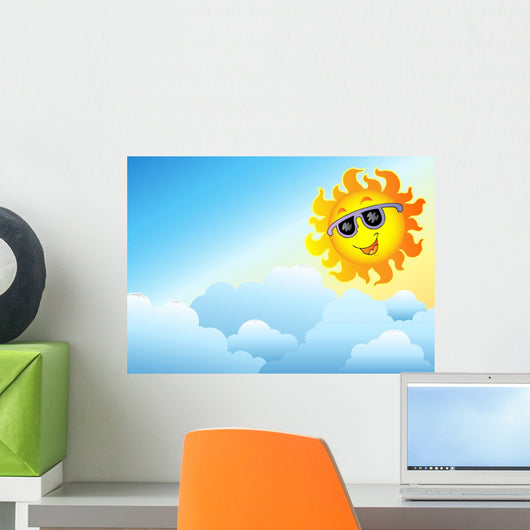 Cloudy Sky with Sun