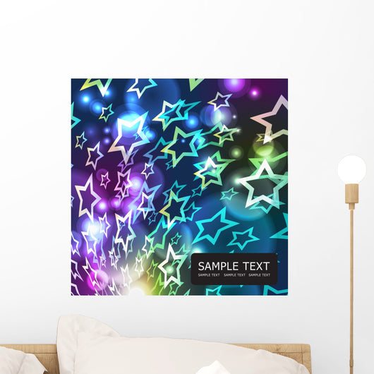 Abstract vector background. Wall Mural