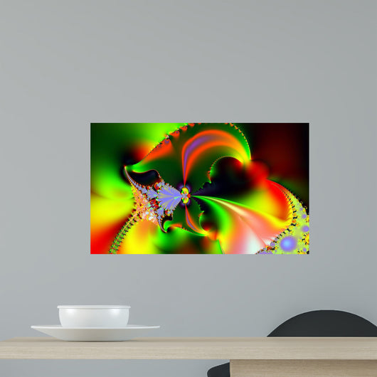 Abstract Art Fractal Wall Mural