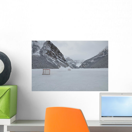 Pond hockey Wall Mural