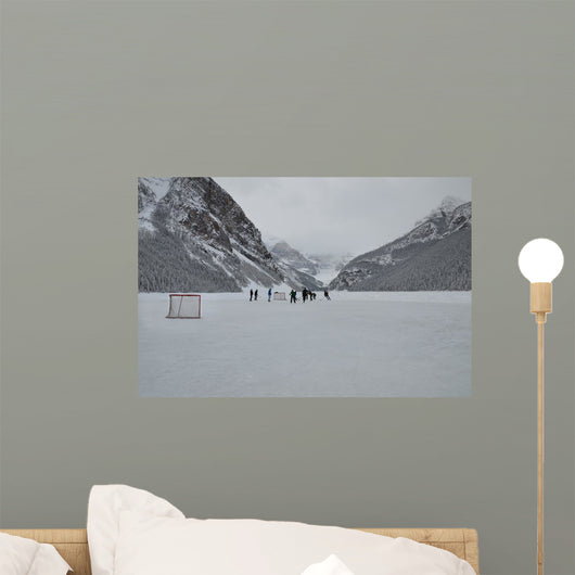 Pond Hockey Wall Mural