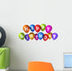 Happy Birthday Balloons Wall Decal