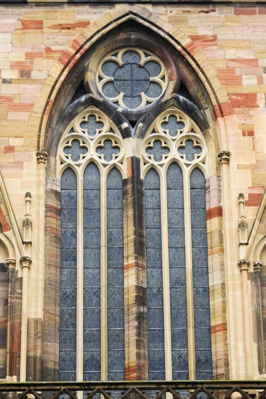 Window Gothic Church Colmar