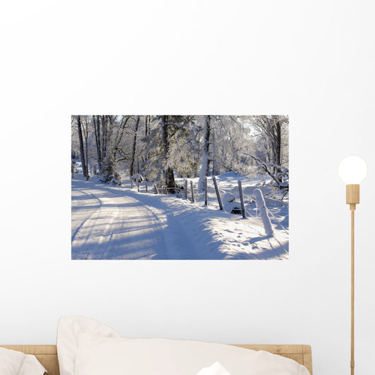 Winter Landscape Wall Mural