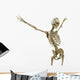 dj skelleton in dancing the dance Wall Decal